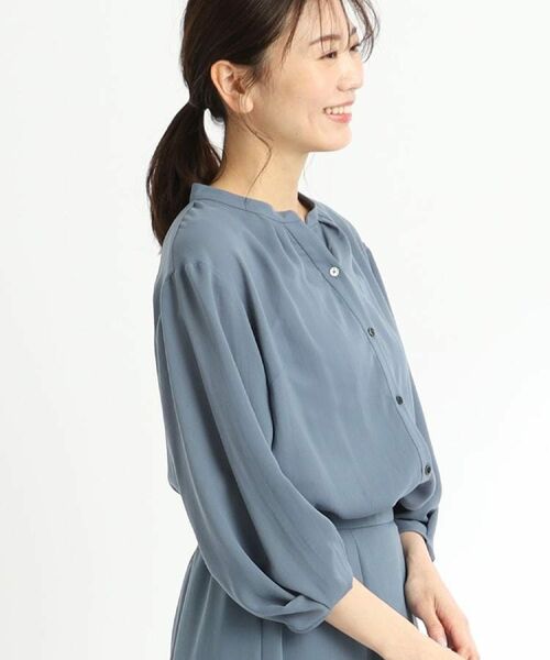 Reflect / リフレクト シャツ・ブラウス | 【マシンウォッシュ可/セットアップ可】スリーブディティールブラウス | 詳細3