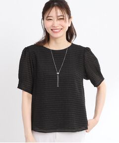 Reflect / リフレクト シャツ・ブラウス | 【夏SALE／手洗い可】トゥインクルボーダーブラウス