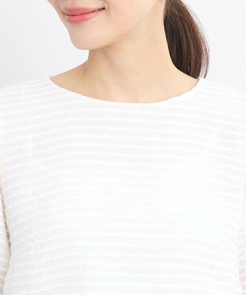 Reflect / リフレクト シャツ・ブラウス | 【夏SALE/手洗い可】トゥインクルボーダーブラウス | 詳細15