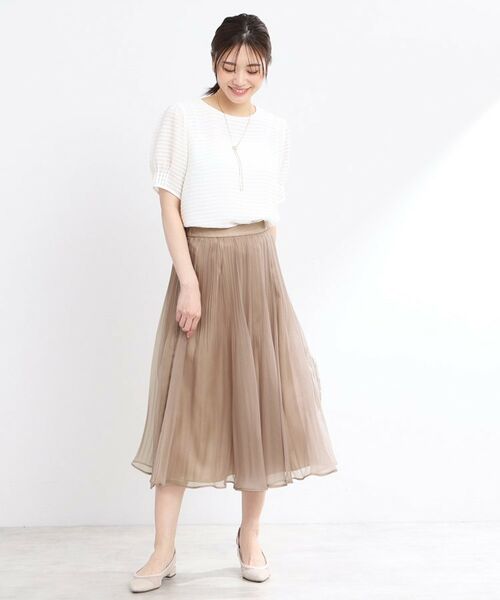 Reflect / リフレクト シャツ・ブラウス | 【夏SALE/手洗い可】トゥインクルボーダーブラウス | 詳細4