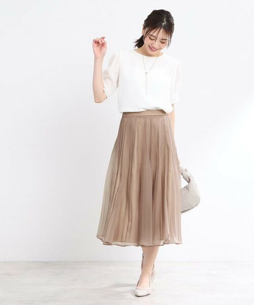 Reflect / リフレクト シャツ・ブラウス | 【夏SALE/手洗い可】トゥインクルボーダーブラウス | 詳細5