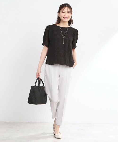 Reflect / リフレクト シャツ・ブラウス | 【夏SALE/手洗い可】トゥインクルボーダーブラウス | 詳細8