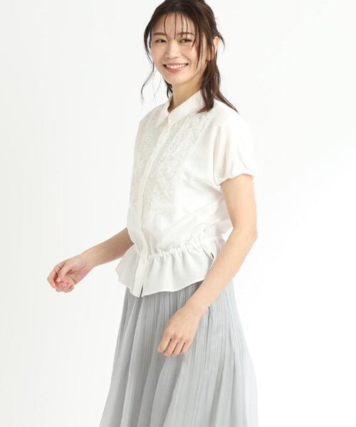 Reflect / リフレクト シャツ・ブラウス | 【夏SALE/R‐QUALITY】ビーズ刺繍ブラウス | 詳細1