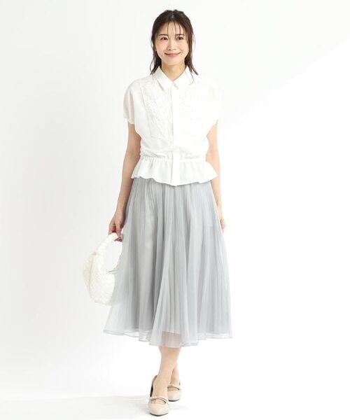 Reflect / リフレクト シャツ・ブラウス | 【夏SALE/R‐QUALITY】ビーズ刺繍ブラウス | 詳細2