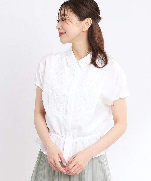 Reflect / リフレクト シャツ・ブラウス | 【夏SALE/R‐QUALITY】ビーズ刺繍ブラウス | 詳細4