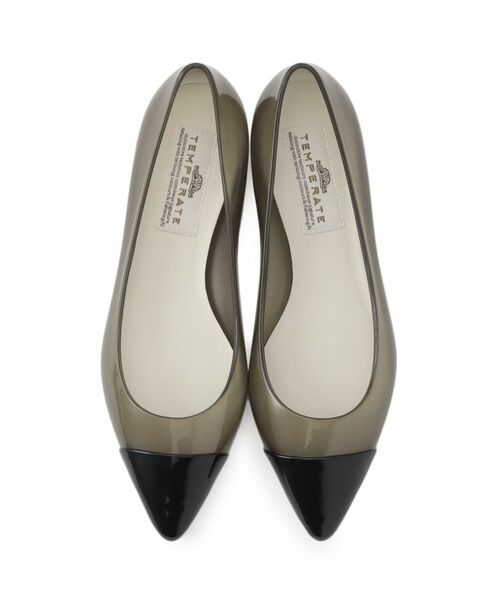 Reflect / リフレクト レインシューズ | 【雨の日OK！／通勤にも使えるキレイめデザイン◎】クリアバイカラーレインシューズ | 詳細8