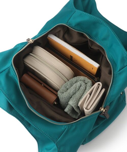 Reflect / リフレクト トートバッグ | 【大容量／底ファスナー付き／キレイめコーデにも◎】ナイロンバッグ | 詳細17