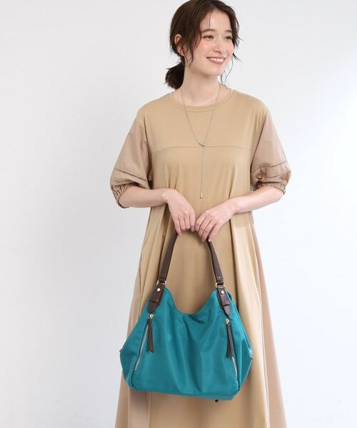 Reflect / リフレクト トートバッグ | 【大容量／底ファスナー付き／キレイめコーデにも◎】ナイロンバッグ | 詳細4