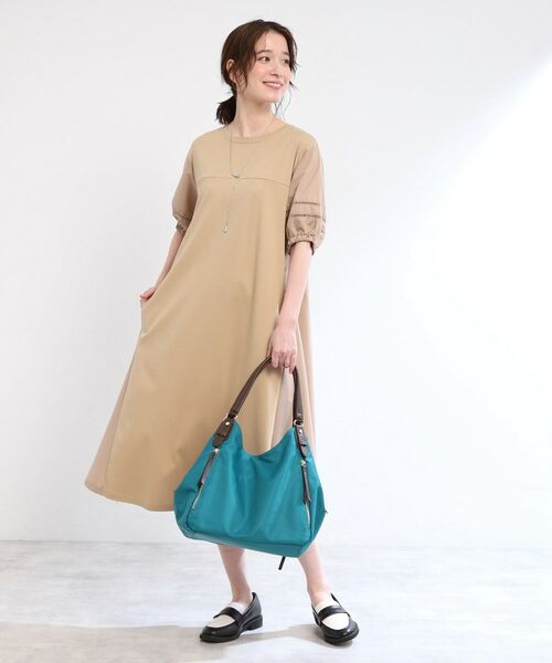 Reflect / リフレクト トートバッグ | 【大容量／底ファスナー付き／キレイめコーデにも◎】ナイロンバッグ | 詳細6