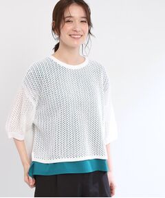 Reflect / リフレクト ニット・セーター | 【手洗い可】レーシーニット