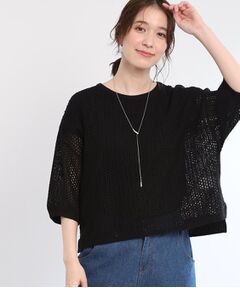 Reflect / リフレクト ニット・セーター | 【手洗い可】レーシーニット