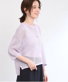 Reflect / リフレクト ニット・セーター | 【手洗い可】レーシーニット