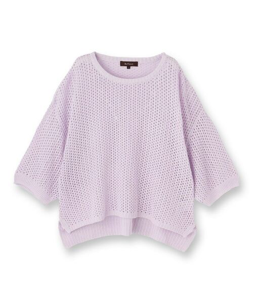 Reflect / リフレクト ニット・セーター | 【手洗い可】レーシーニット | 詳細13