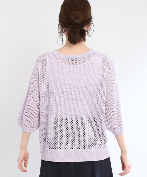 Reflect / リフレクト ニット・セーター | 【手洗い可】レーシーニット | 詳細16