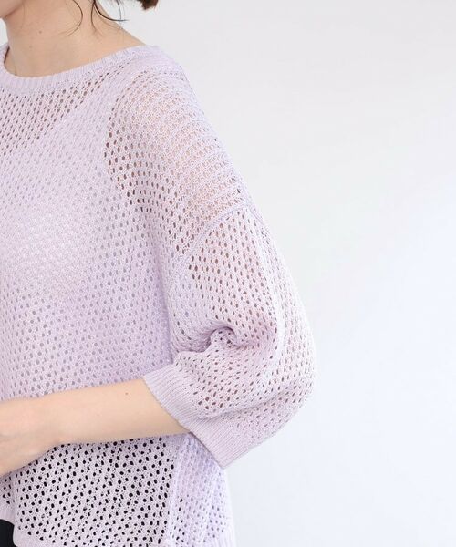 Reflect / リフレクト ニット・セーター | 【手洗い可】レーシーニット | 詳細18