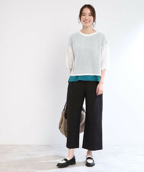 Reflect / リフレクト ニット・セーター | 【手洗い可】レーシーニット | 詳細2