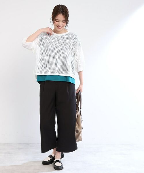 Reflect / リフレクト ニット・セーター | 【手洗い可】レーシーニット | 詳細3