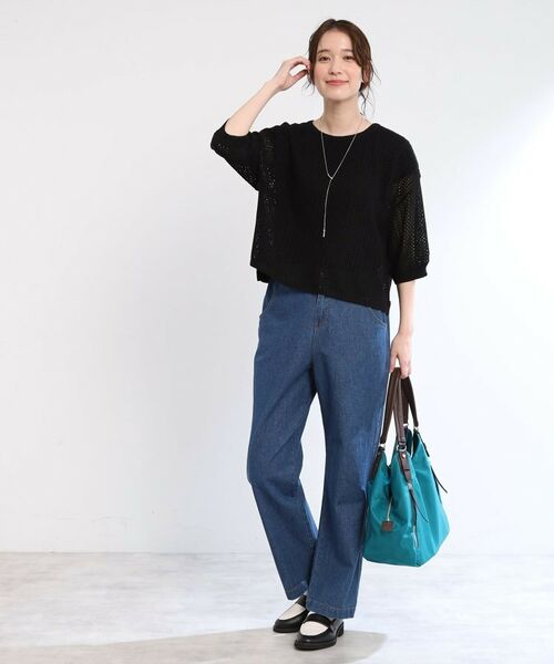 Reflect / リフレクト ニット・セーター | 【手洗い可】レーシーニット | 詳細7