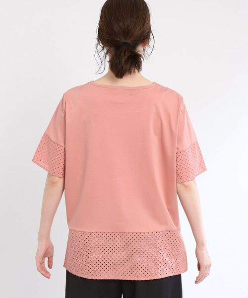 Reflect / リフレクト Tシャツ | 【夏SALE／E‐QUALITY／手洗い可】コットンレースドッキングTシャツ | 詳細16