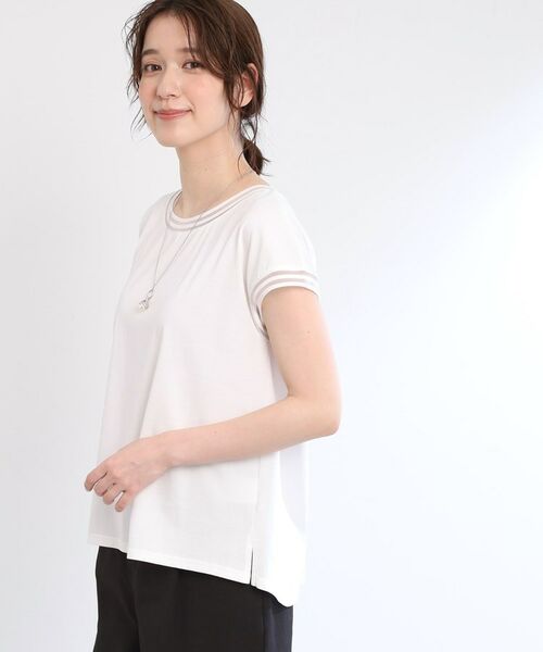 Reflect / リフレクト カットソー | 【手洗い可】プルオーバージャージ | 詳細1