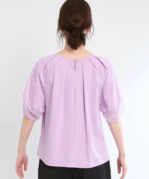 Reflect / リフレクト カットソー | 【夏SALE/E‐QUALITY/手洗い可】シアーラグランプルオーバー | 詳細16