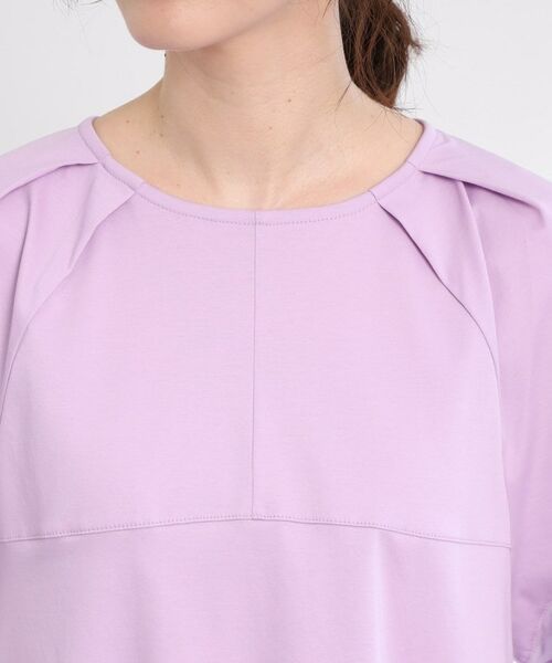 Reflect / リフレクト カットソー | 【夏SALE/E‐QUALITY/手洗い可】シアーラグランプルオーバー | 詳細17