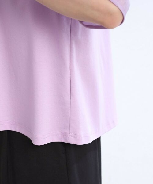 Reflect / リフレクト カットソー | 【夏SALE/E‐QUALITY/手洗い可】シアーラグランプルオーバー | 詳細20
