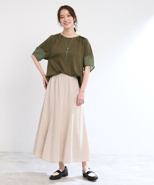 Reflect / リフレクト カットソー | 【夏SALE/E‐QUALITY/手洗い可】シアーラグランプルオーバー | 詳細7