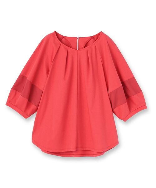 Reflect / リフレクト カットソー | 【マシンウォッシュ可】キレイめラグランスリーブジャージ | 詳細23