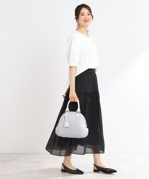 Reflect / リフレクト カットソー | 【マシンウォッシュ可】キレイめラグランスリーブジャージ | 詳細9