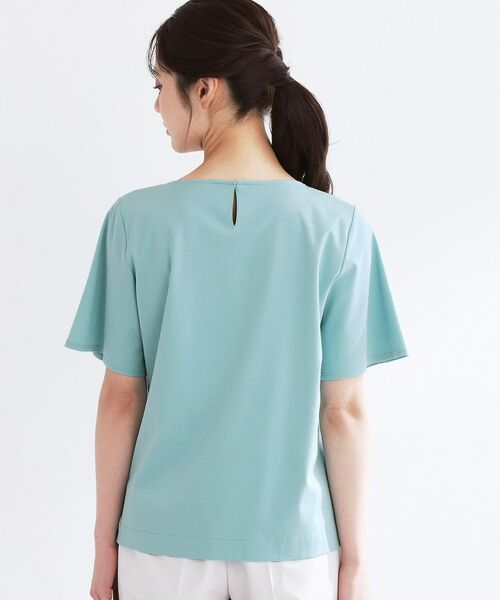 Reflect / リフレクト カットソー | 【手洗い可】レースデザインジャージTシャツ | 詳細16