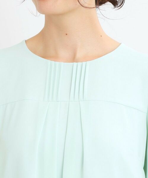 Reflect / リフレクト シャツ・ブラウス | 【マシンウォッシュ可】横切替ピンタックデザインブラウス | 詳細27