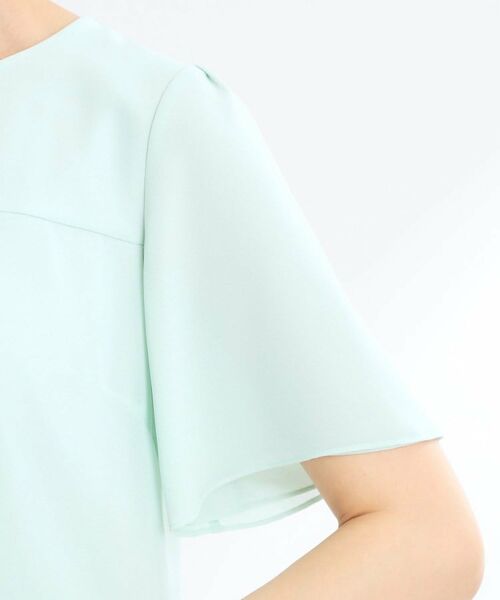 Reflect / リフレクト シャツ・ブラウス | 【マシンウォッシュ可】横切替ピンタックデザインブラウス | 詳細29