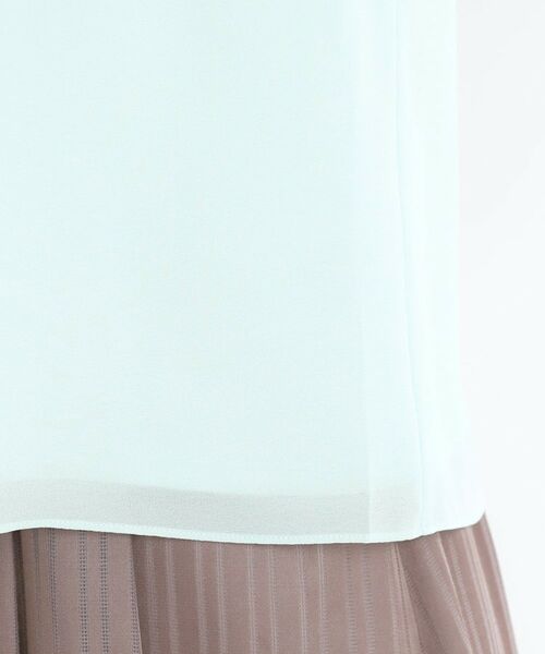 Reflect / リフレクト シャツ・ブラウス | 【マシンウォッシュ可】横切替ピンタックデザインブラウス | 詳細30