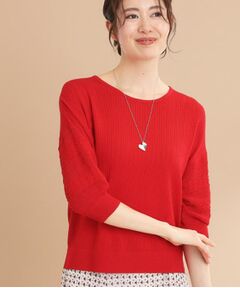 Reflect / リフレクト ニット・セーター | 【WEB先行カラーあり】オフボディプルオーバーニット