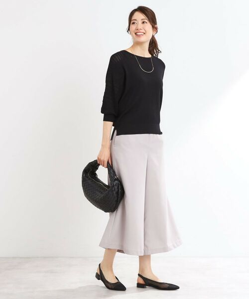 Reflect / リフレクト ニット・セーター | 【WEB先行カラーあり】オフボディプルオーバーニット | 詳細11