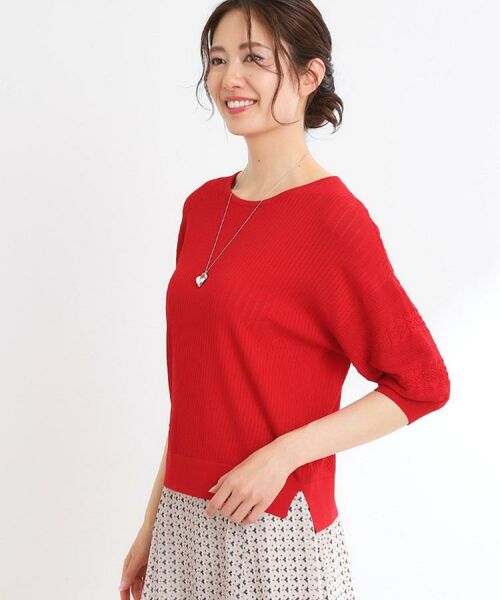 Reflect / リフレクト ニット・セーター | 【WEB先行カラーあり】オフボディプルオーバーニット | 詳細17