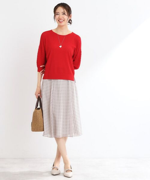 Reflect / リフレクト ニット・セーター | 【WEB先行カラーあり】オフボディプルオーバーニット | 詳細18