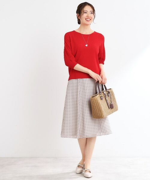 Reflect / リフレクト ニット・セーター | 【WEB先行カラーあり】オフボディプルオーバーニット | 詳細19