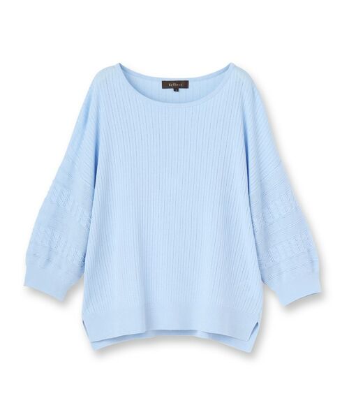 Reflect / リフレクト ニット・セーター | 【WEB先行カラーあり】オフボディプルオーバーニット | 詳細25
