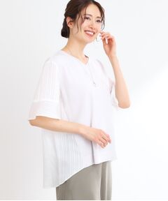 Reflect / リフレクト ニット・セーター | バイカラードッキングニット