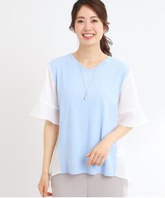 Reflect / リフレクト ニット・セーター | バイカラードッキングニット