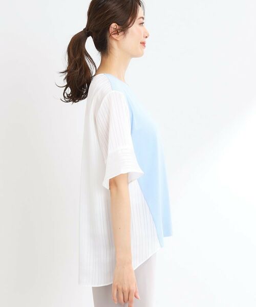 Reflect / リフレクト ニット・セーター | バイカラードッキングニット | 詳細18