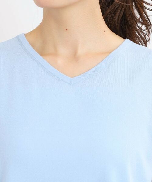 Reflect / リフレクト ニット・セーター | バイカラードッキングニット | 詳細20