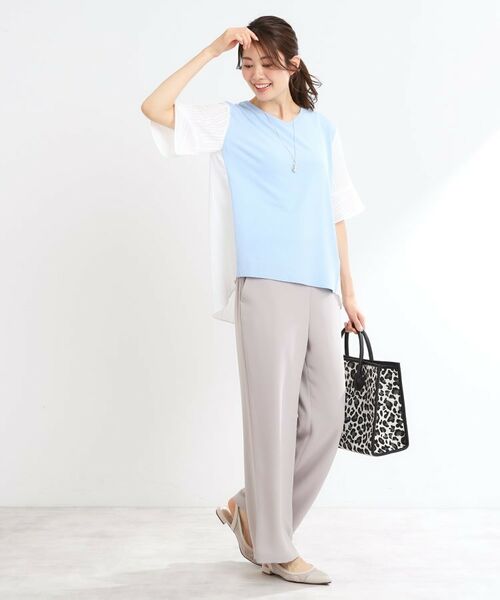 Reflect / リフレクト ニット・セーター | バイカラードッキングニット | 詳細6