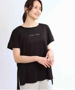 Reflect / リフレクト Tシャツ | 【E‐QUALITY】チュニック丈ロゴTシャツ