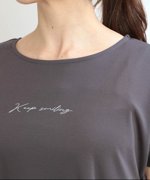 Reflect / リフレクト Tシャツ | 【E‐QUALITY】チュニック丈ロゴTシャツ | 詳細19