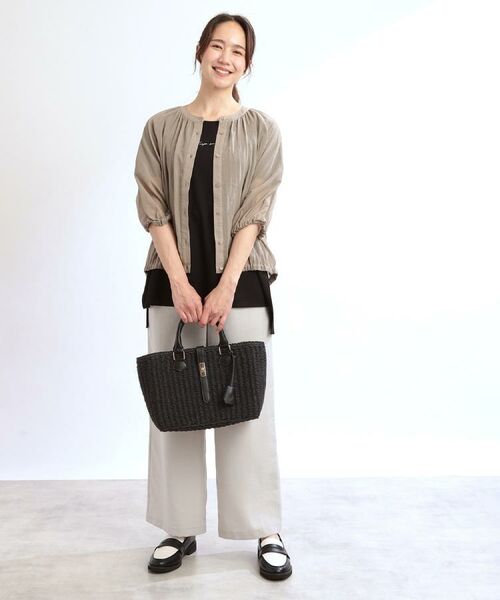 Reflect / リフレクト Tシャツ | 【E‐QUALITY】チュニック丈ロゴTシャツ | 詳細4