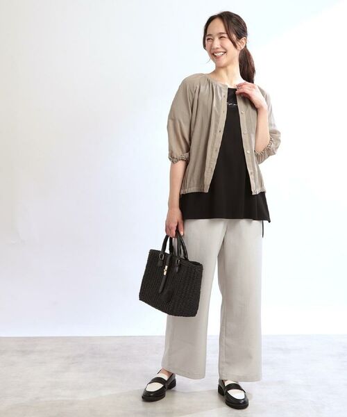 Reflect / リフレクト Tシャツ | 【E‐QUALITY】チュニック丈ロゴTシャツ | 詳細5