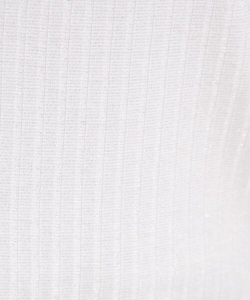 Reflect / リフレクト カーディガン・ボレロ | 【手洗い可／一枚着でも◎】ラメ入りドット風ボタンカーディガン | 詳細4